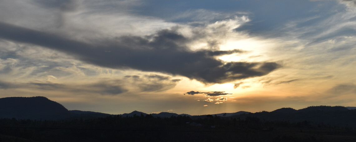A beautiful sunset in Burundi
