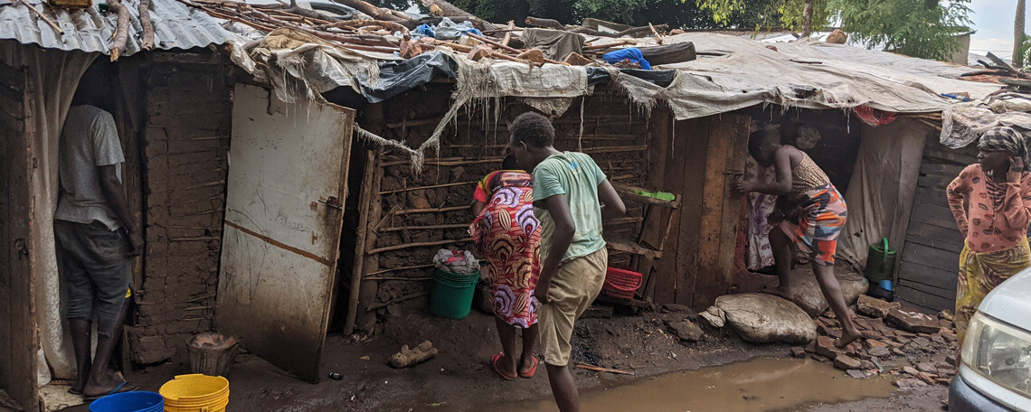 'The gutter' slum in Bujumbura
